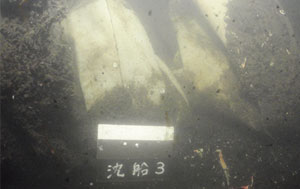 水中撮影（沈船）